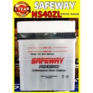 NS40ZL SAFEWAY PREMIUM SILVER ALLOY WATER / BASAH Bateri Kereta Car Bettery | Perodua MYVI, VIVA, AL