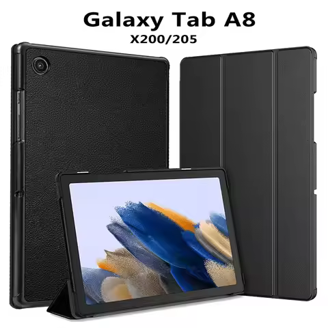 Tablet Case For Samsung Galaxy Tab A8 2021 Magnetic Trifold Stand Cover Funda for Samsung Tab A8 10.