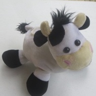 vintage Carousel soft toy white sheep/lamb black feet ears tail end, soft & cuddle, 8 inches long.