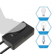 【JJL】-Foot Dimmer Switch Full Range Inline Slide Control Switch for Floor Light LED Lamp Incandescen
