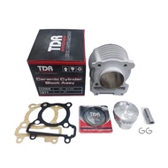 Block Seher Mio 58,5 MM TDR Racing Boring Mio 150cc Diameter 58,5 TDR Racing