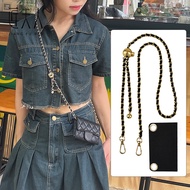 Mrs. Craftsman Suitable Chanel CF Card Holder Pearl Chain Modification Accessories Wallet Liner Buy 