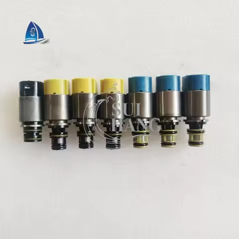6HP19 6HP26 Solenoid Valve Kit Automatic Transmission Solenoid Valves 7 Pieces/Set 1068298044 Suitab