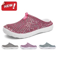 YB8 Printed Outdoor Sandals Women Light Comfort EVA Home Garden Hole Shoes Anti Slip Waterproof Bath