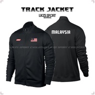 LIKZS X Malaysia Track Top Jacket Msia Flag -LSE National Team Training Sweater Football Futsal Play