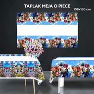 ONE PIECE Tablecloth ONE PIECE Birthday Tablecloth/