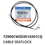 MODENAS Z15 GT150 Z15GT CABLE SEAT LOCK Wire TALI SEAT 72900CWZ03514201CQ