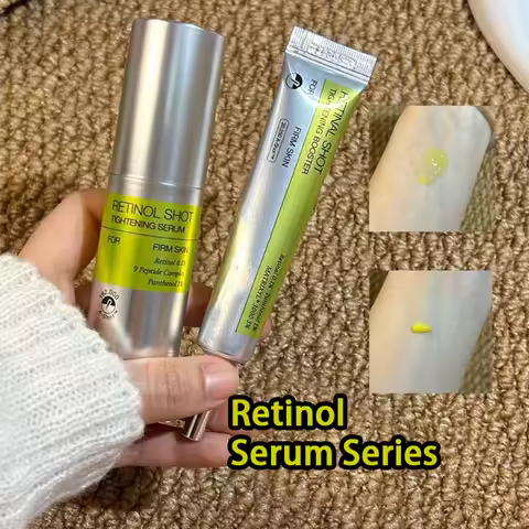 Retinol Serum Series, The Vita A Retinal Shot Serum,lifting And Firming Soothing Eye Face Serum Set 