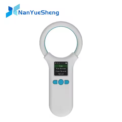 W91A Animal RFID Reader 134.2Khz/125Khz Pet FDX-B EMID Adjustable Sound Brightness USB Dog Cat Horse