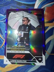 Lewis Hamilton 173 Topps Chrome Formula 1 card