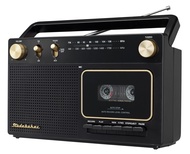 Studebaker Portable Retro Home Audio Stereo AM/FM Radio & Cassette Player/Recorder with Aux Input Ja