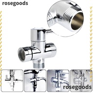 ROSEGOODS1 Diverter Valve Toilet Brass Bidet 3 Ways Connector