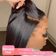 180% Density Put On And Go Glueless Wigs Original Hair Wig 13*4 5x5 Pre-Cut HD Lace Front Wig Ready 