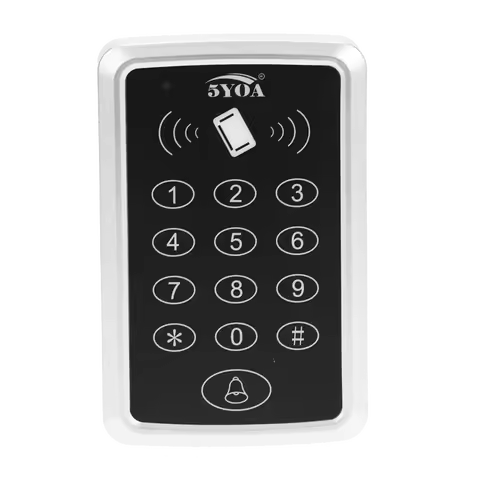 125KHz RFID Access Control Keypad EM Card Reader Door System Lock Opener Keyboard