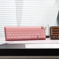 Womier 60% QMK/VIA Gaming Mechanical Keyboard V-K66pro Creamy Hot Swappable Gasket Mount RGB Keyboar