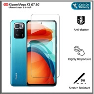 LAYAR Tempered Glass Screen Poco X3 GT Anti-Scratch Screen Xiaomi Poco X3 GT Screen Protector Poco X