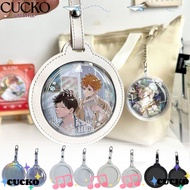 BACKSTR Badge Bag, Multi-Color 58/75mm Badge Display Bag, Round Bag Ornaments Hanging Decoration Bad