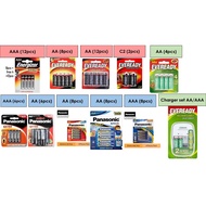 BATERI Panasonic Extra Heavy Duty / EVEREADY / GP BATTERIES MINIONS EDITION GREENCELL / ENERGIZER AA