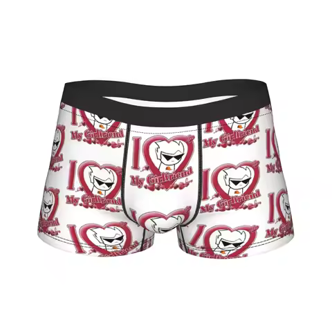 Men Dirk Strider Boxer Briefs Shorts Panties Mid Waist Underwear Homestucks Manga Male Fashion Plus 
