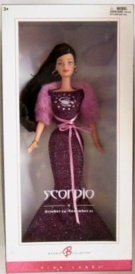 Barbie Collector Zodiac Dolls - Scorpio (October 24 - November 21)