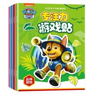 3RI5 PAW Patrol Sticker Book3to6Year-Old Child Concentration Puzzle Cartoon Boys and Girls Toys Game