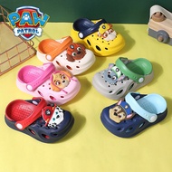 Paw Patrol Creative Cartoon Sandals Children's Comfortable Slippers Summer Lovely Outdoor Hole Shoes Non-slip Soft Crocs Gifts