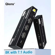 ตัวแปลงวิดีโอ 8K HDMI W / 7.1 เครื่องสกัดเสียงรองรับ HDR10 VRR Dolby Atmos Digital Plus 3.5mm R / L