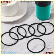 LETTER 1/4pcs Tumbler Lid Gasket, Waterproof Great Sealing Effect Water Bottle Seal Ring, Universal 