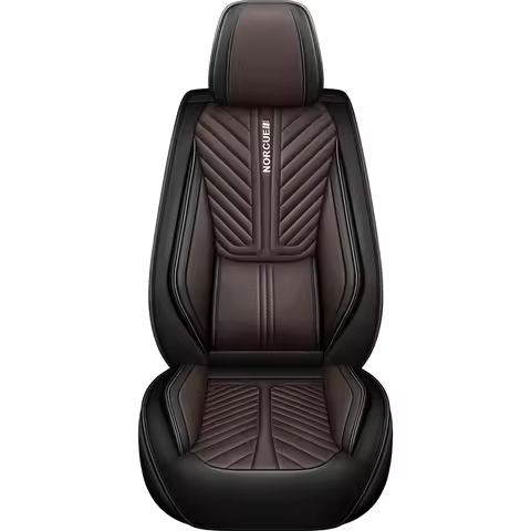 1 PCS Driver Seat Cover Universal Luxury NAPPA Leather For Mercedes ML W164 Audi A4 B6 Golf 5 gti Pa