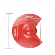 ฝาครอบป้องกัน เปลือกหอย อุปกรณ์เสริมสําหรับ 200mm Bench ประเภทบดล้อเครื่อง West Lake สไตล์ < Ne2> ล้