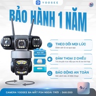YOOSEEI WIFI Camera 4 EYES 3 FRAME outdoor waterproof can rotate 4 roots