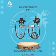 Akuana Sidemount Regulator Set
