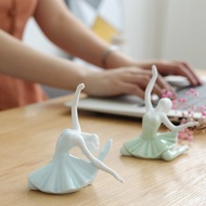 Iwishan White Porcelain Ornaments Ceramic Ornaments Crafts Tea Pet Character Ornaments Home Living R