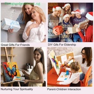 FBSG Framed Paint By Numbers Kit For Adults Beginner & Kids Ages 8-12, Easy Flower Paint By Numbers 