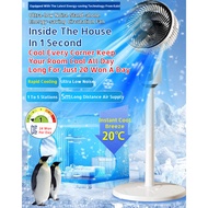 【Ultra-Quiet Operation】JS Floor Standing Circulator Fan Energy Saving Standing Fan/Quiet Floor Fan/A