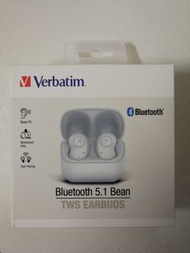 Verbatim 藍牙 5.1 Bean 真無線耳機 (Verbatim Bluetooth 5.1 Bean TWS Earbuds)