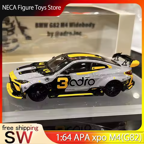 APA XPO Foshan Show Limited Edition 1:64 SW BMW M4 (G82) Diecast Wide Body Adro with Full Carbon Fib