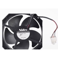 Japan Nidec Z15I12MS3A5-52Z99 15cm DC12V 0.05A Refrigerator Built-in Cooling Fan