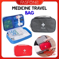 FASFONE Medical First Aid Kid Travel Use Storage Bag Drugs Empty Beg Emergency Outdoor Rescue Self P