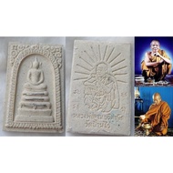 LP Koon Wat Ban Rai Phra Somdej 3 silver Takruts Thai Amulet-A45
