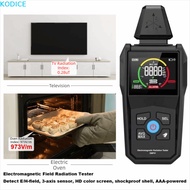KODICE Electromagnetic Radiation Detector, High Precision EMF Reader Electromagnetic Field Radiation