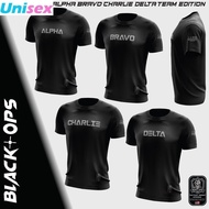 2025 New TacticaI T Shirt Microfiber Alpha Bravo Charlie Delta