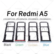 SIM Card Tray For Xiaomi Redmi A5 4G SIM Card Slot Holder Adapter Socket Replacement 25028PC03G 2502