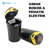 Asbak Mobil Portable Starhome N12D dengan Korek Api Elektrik dan Lampu LED