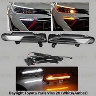 Daylight Toyota Yaris Vios 20 (White/Amber)