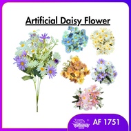 5 HEAD DAISY/ ARTIFICIAL DAISY FLOWER/ WEDDING FLOWER/ BUNGA PALSU/ BUNGA KEKWA/ WEDDING DECOR/ HOME
