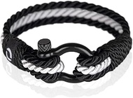 Rope Wristband for Him | Bracelet Gift for Him | Silver Bracelet for Her | Silver Bracelet B-5-7.75