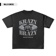 Krazy Brazy - Records Black Tshirt | Casual Distro T-shirts for Men | HipHop HipHop