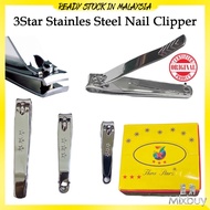 3 STAR STAINLESS STEEL NAIL CLIPPER /PEMOTONG KUKU 指甲剪