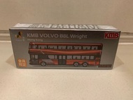 全新 kmb 九巴 tiny 微影 613 安泰西 會員限定 電鍍紅色